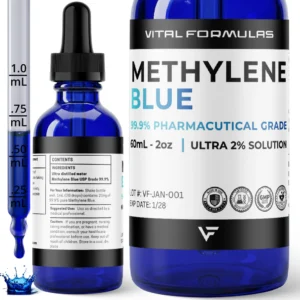 Methylene Blue Ultra 2% Solution | 60mL 2oz bottle
