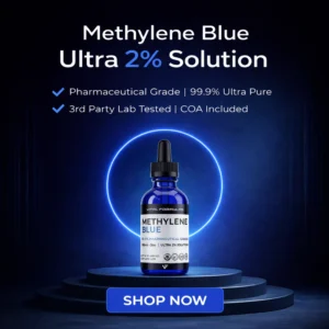 Methylene Blue Ultra 2% Solution | 60mL 2oz bottle